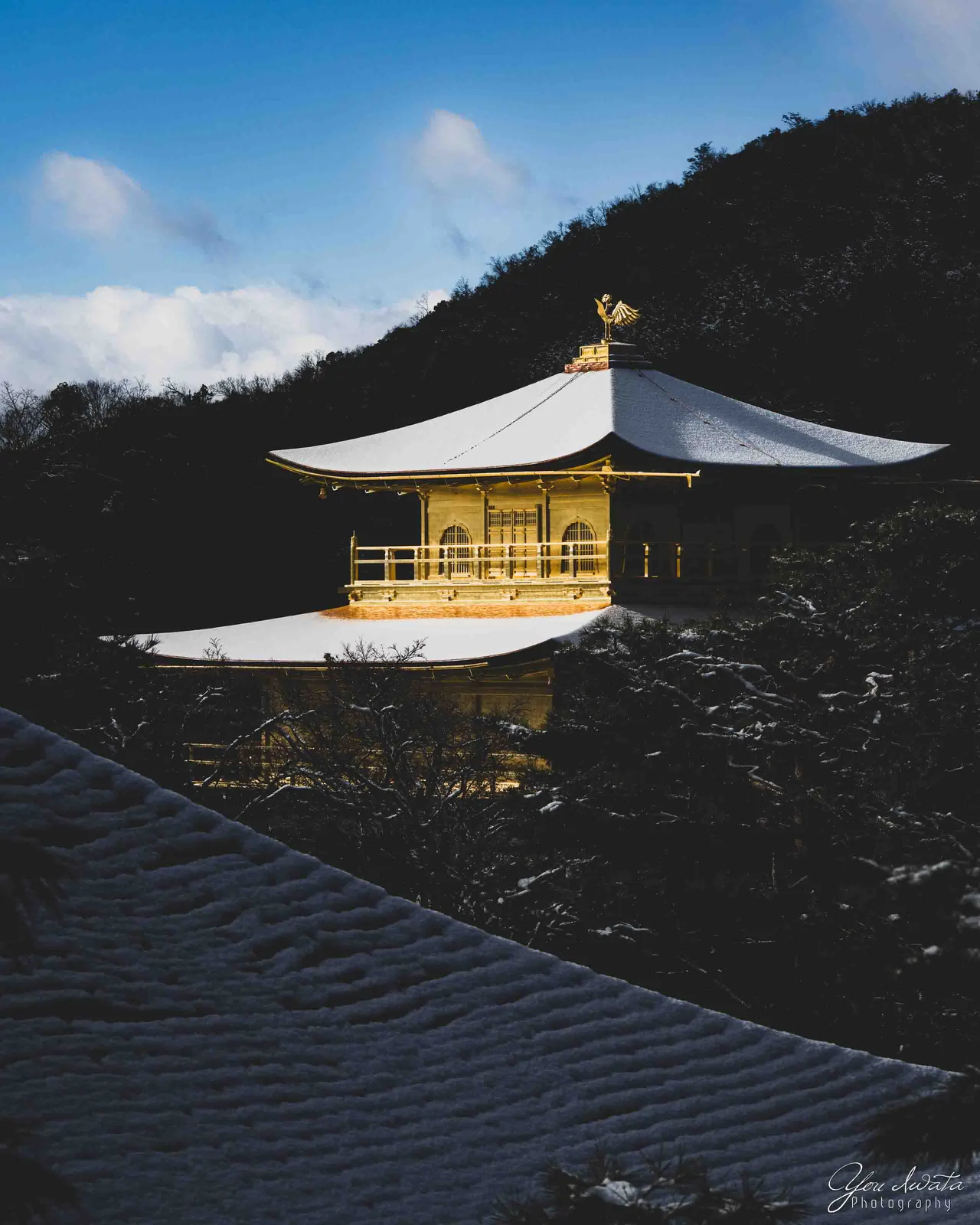 Golden Pavilion in Snow — 雪の金閣